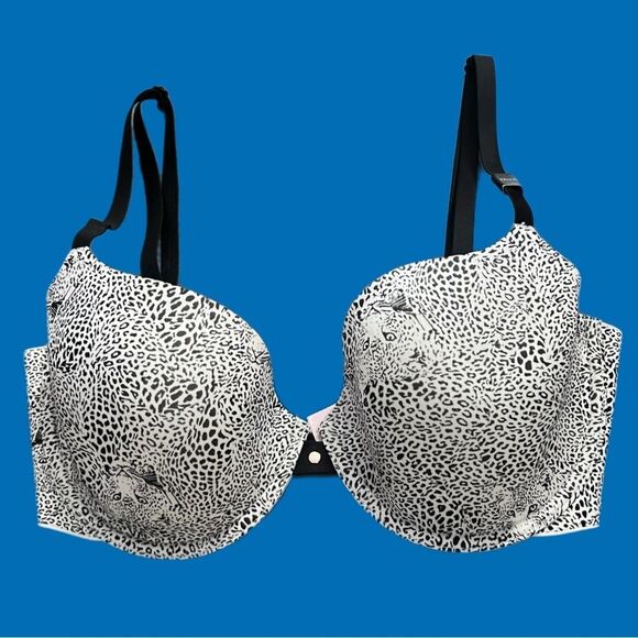 Victoria’s Secret Supersoft Lined Demi animal print Bra 32DDD - Picture 2 of 3